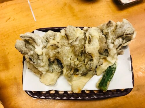 舞茸（群馬県産）の天ぷら